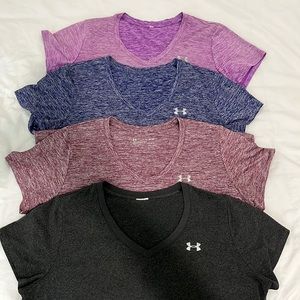 Women’s Under Armor, dry fit shirts XL